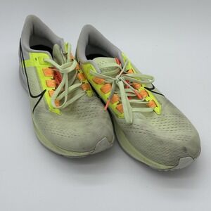 Nike Air Zoom Pegasus 38 Shoes Mens 12 Yellow Mesh Running Athletic Sneakers